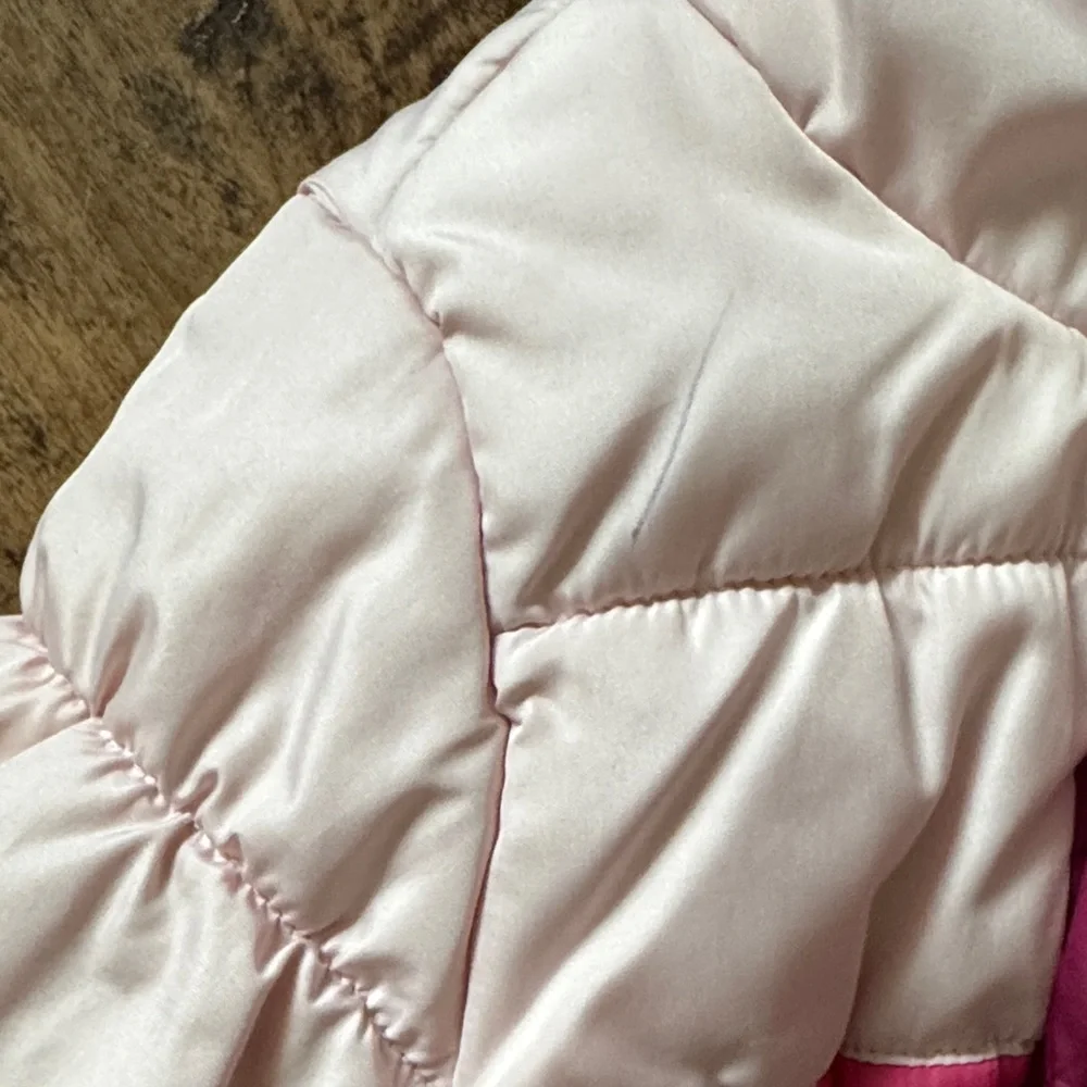 Carter's Pink and Cream Hooded Jacket size 6 - Picture 3 of 5